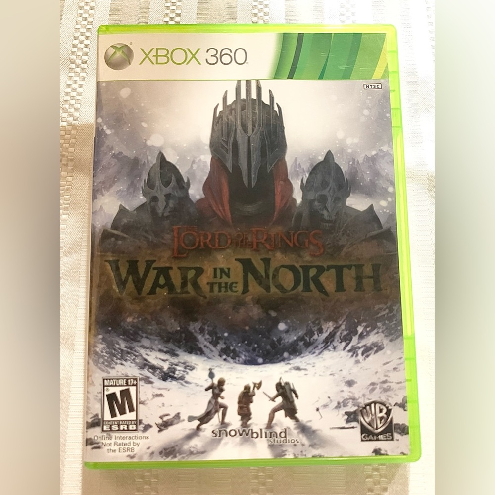 The Lord Of The Rings: War In The North XBOX 360 Video Game